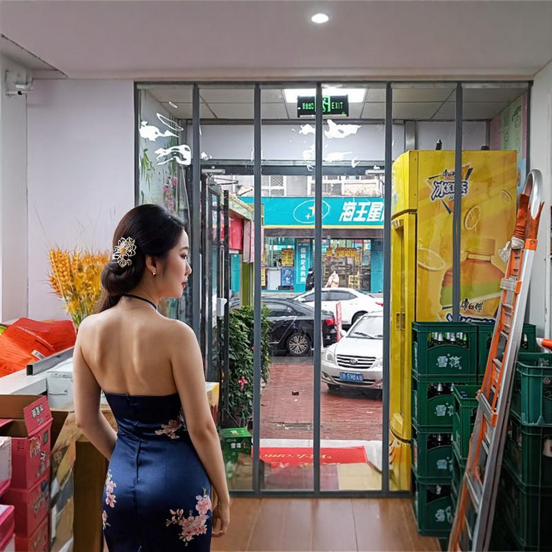 长兴岛磁吸门帘